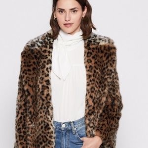 joie leopard coat